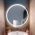 Globo - LED Prigušivo zidno ogledalo s pozadinskim osvjetljenjem LED/10W/230V 4000K pr. 55 cm
