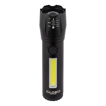 Globo - LED Punjiva baterijska svjetiljka LED/3W/5V + COB/3W 5500K 1200 mAh