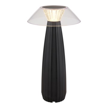 Globo - LED punjiva stolna lampa s dodirnim upravljačem, prigušivač, LED/1W/3,7V 3000K 1200mAh crna