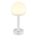Globo - LED punjiva stolna lampa s dodirnim upravljačem, prigušivač LED/2,5W/5V 1800mAh 2800K bijela