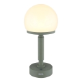 Globo - LED punjiva stolna lampa s dodirnim upravljačem, prigušivač LED/2,5W/5V 1800mAh 2800K zelena
