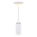 Globo - LED punjiva stolna lampa s dodirnim upravljačem, prigušivač svjetla LED/1,2W/3,7V 3000K 1500mAh bijela