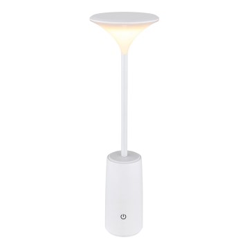 Globo - LED punjiva stolna lampa s dodirnim upravljačem, prigušivač svjetla LED/1,2W/3,7V 3000K 1500mAh bijela