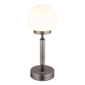 Globo - LED punjiva stolna lampa s dodirnim upravljačem, prigušivač svjetla LED/2,5W/5V 1800mAh 2700/4000/6500K antracit