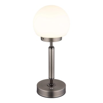 Globo - LED punjiva stolna lampa s dodirnim upravljačem, prigušivač svjetla LED/2,5W/5V 1800mAh 2700/4000/6500K antracit