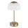 Globo - LED punjiva stolna lampa s prigušivanjem LED/2,5W/5V 1800 mAh 2700K/4000K/6500K mesing