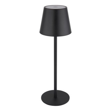 Globo - LED punjiva vanjska stolna lampa 3v1, prigušiva s dodirnim upravljanjem, LED/3W/5V 3000/4000/5000K IP54 1800 mAh crna