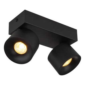 Globo - LED Reflektorska svjetiljka 2xLED/6W/230V crna