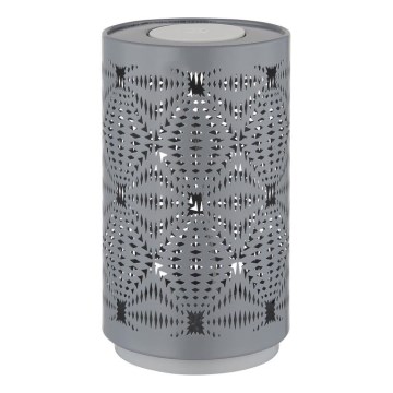 Globo - LED RGB Dodirna punjiva stolna lampa LED/1W/5V 500 mAh siva