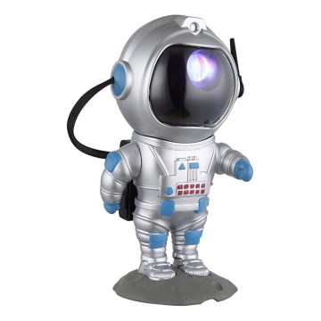 Globo - LED RGB Stolna lampa LED/4,5W/5V astronaut srebrna