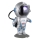 Globo - LED RGB Stolna lampa LED/4,5W/5V astronaut srebrna