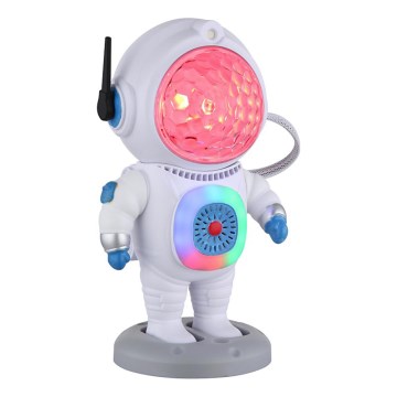 Globo - LED RGB Stolna lampa LED/6W/5V astronaut bijela