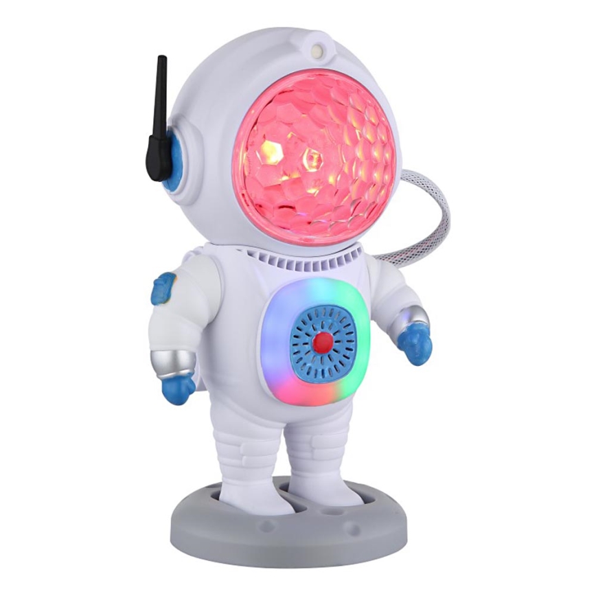 Globo - LED RGB Stolna lampa LED/6W/5V astronaut bijela