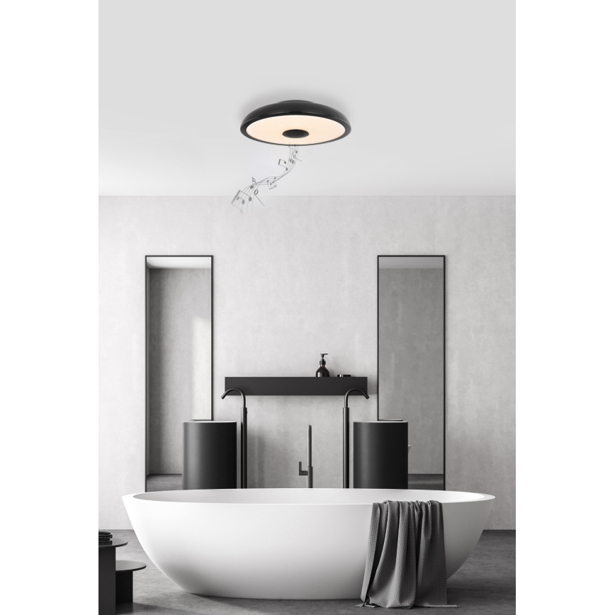 Globo - LED RGBW Prigušiva svjetiljka za kupaonicu sa zvučnikom LED/18W/230V 3000-6500K IP44 + daljinski upravljač
