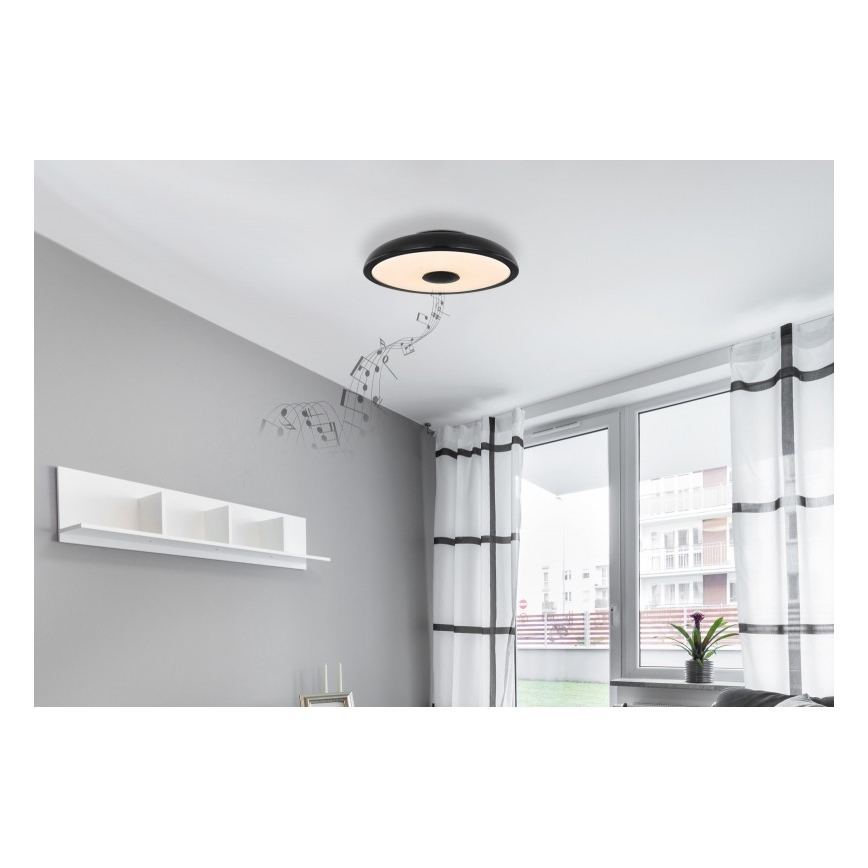 Globo - LED RGBW Prigušiva svjetiljka za kupaonicu sa zvučnikom LED/18W/230V 3000-6500K IP44 + daljinski upravljač