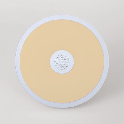 Globo - LED RGBW Prigušiva svjetiljka za kupaonicu sa zvučnikom LED/18W/230V 3000-6500K IP44 + daljinski upravljač