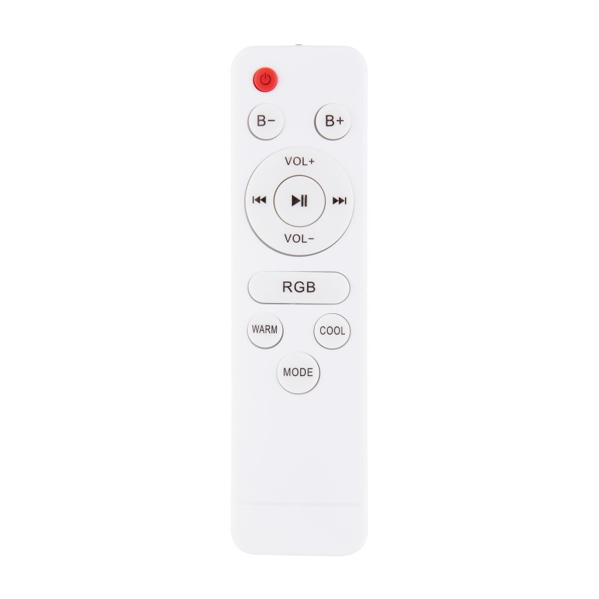 Globo - LED RGBW Prigušiva svjetiljka za kupaonicu sa zvučnikom LED/18W/230V 3000-6500K IP44 + daljinski upravljač