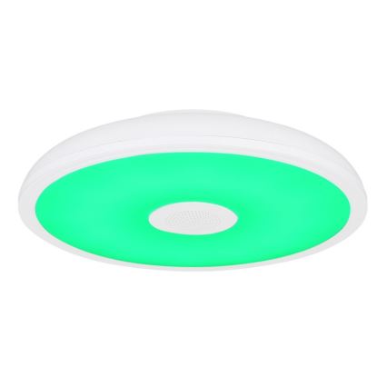 Globo - LED RGBW Prigušiva svjetiljka za kupaonicu sa zvučnikom LED/18W/230V 3000-6500K IP44 + daljinski upravljač