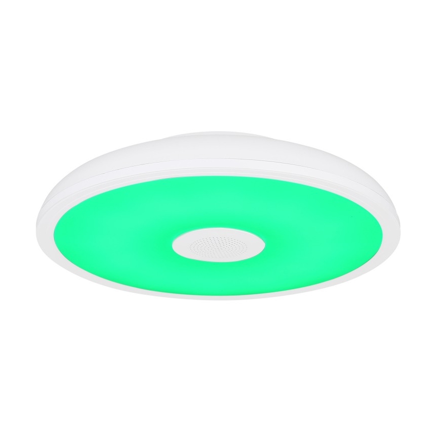 Globo - LED RGBW Prigušiva svjetiljka za kupaonicu sa zvučnikom LED/18W/230V 3000-6500K IP44 + daljinski upravljač