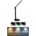 Globo - LED RGBW Dimmabilna dodirna stolna lampa LED/5W/230V + LED/2W 2700K/4000K/6500K crna