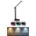 Globo - LED RGBW Prigušiva stolna lampa na dodir LED/5W/230V + LED/2W 2700K/4000K/6500K crna