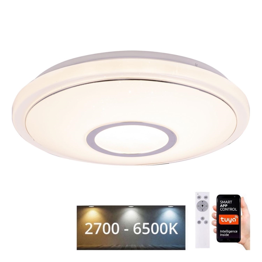 Globo - LED RGBW Prigušiva stropna svjetiljka LED/16W/230V 2700-6500K WiFi Tuya + daljinski upravljač