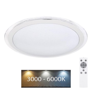 Globo - LED RGBW Prigušiva svjetiljka LED/24W/230V + LED/4,5W/230V 3000-6000K + daljinski upravljač