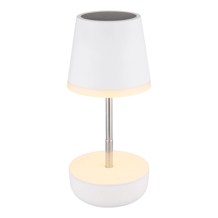 Globo - LED Solarna lampa 10xLED/0,06W/3V IP44 800 mAh bijela