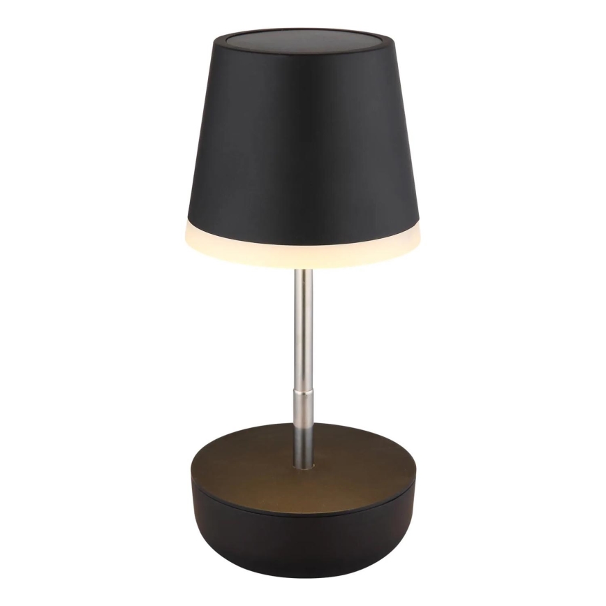 Globo - LED Solarna lampa 10xLED/0,06W/3V IP44 800 mAh crna