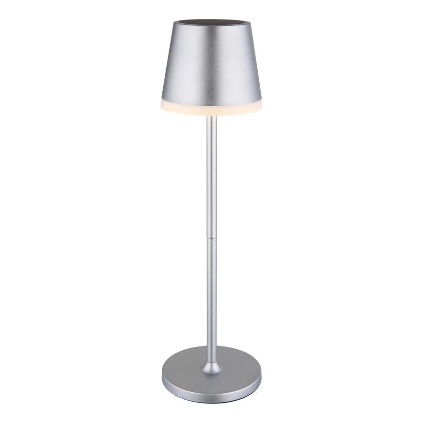 Globo - LED Solarna svjetiljka LED/0,6W/3V 3000K IP44 1200 mAh mat krom