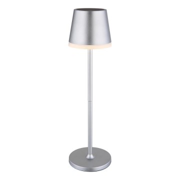 Globo - LED Solarna svjetiljka LED/0,6W/3V 3000K IP44 mat krom