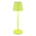Globo - LED stolna lampa 3 u 1 za vanjsku upotrebu, punjiva, s dodirnim upravljanjem i podesivom svjetlinom LED/3W/5V 3000/4000/5000K IP54 1800 mAh zelena