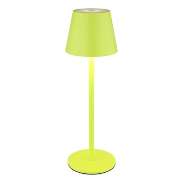 Globo - LED stolna lampa 3 u 1 za vanjsku upotrebu, punjiva, s dodirnim upravljanjem i podesivom svjetlinom LED/3W/5V 3000/4000/5000K IP54 1800 mAh zelena