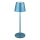 Globo - LED stolna lampa 3u1, prigušiva, s dodirnim upravljanjem, punjiva, za vanjsku upotrebu, LED/3W/5V 3000/4000/5000K IP54 1800 mAh plava