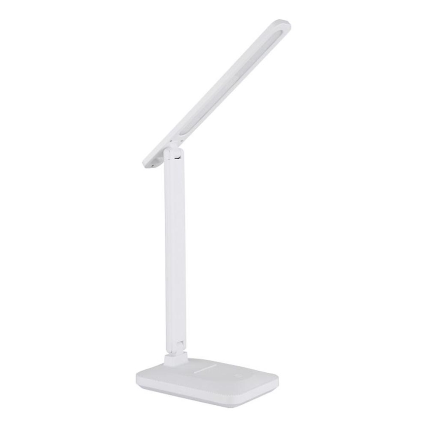 Globo - LED stolna lampa na dodir s mogućnošću prigušivanja, punjiva LED/3W/5V 2800/4000/6500K 1800 mAh bijela