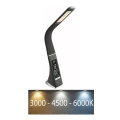 Globo - LED stolna lampa s dodirnim upravljačem i zaslonom, prigušivač svjetla LED/6,5W/230V 3000/4500/5800K antracit