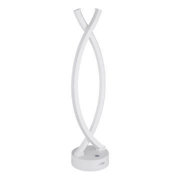Globo - LED stolna lampa s dodirnim upravljačem, prigušivač svjetla LED/1W/3,7V 3000K 1800 mAh USB bijela