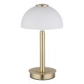 Globo - LED stolna lampa s prigušivanjem i dodirnim upravljanjem LED/7W/230V 3000K mesing