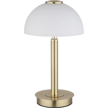 Globo - LED stolna lampa s prigušivanjem i dodirnim upravljanjem LED/7W/230V 3000K mesing