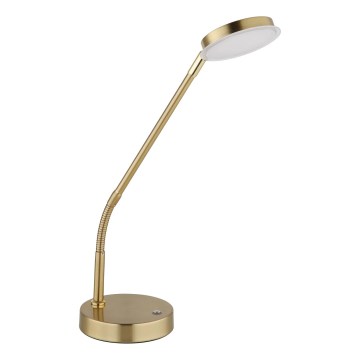 Globo - LED stolna lampa s prigušivanjem i upravljanjem na dodir LED/6,5W/230V 2700/3350/4000K mesing