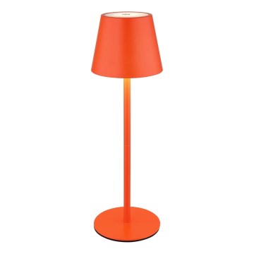 Globo - LED stolna lampa za vanjsku upotrebu, dodirno prigušivanje, punjiva, 3 u 1 LED/3W/5V 3000/4000/5000K IP54 1800 mAh crvena