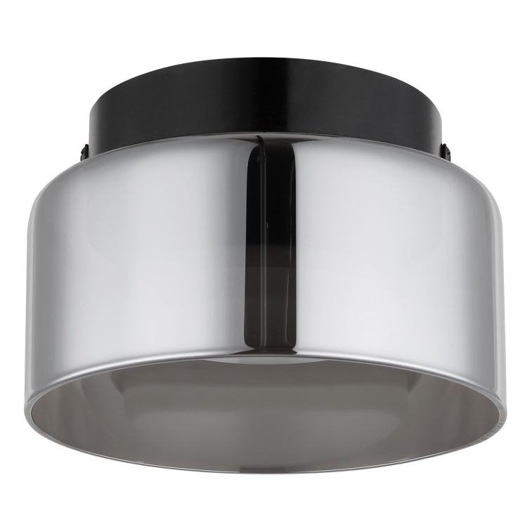 Globo - LED Stropna svjetiljka 1xGX53/6W/230V pr. 13 cm dimna/crna