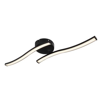 Globo - LED Stropna svjetiljka 2xLED/6W/230V crna
