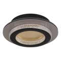 Globo - LED stropna svjetiljka LED/12W/230V 3000/4000/6500K Ø 20 cm crna