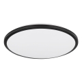 Globo - LED Stropna svjetiljka LED/18W/230V 3000K pr. 35 cm crna