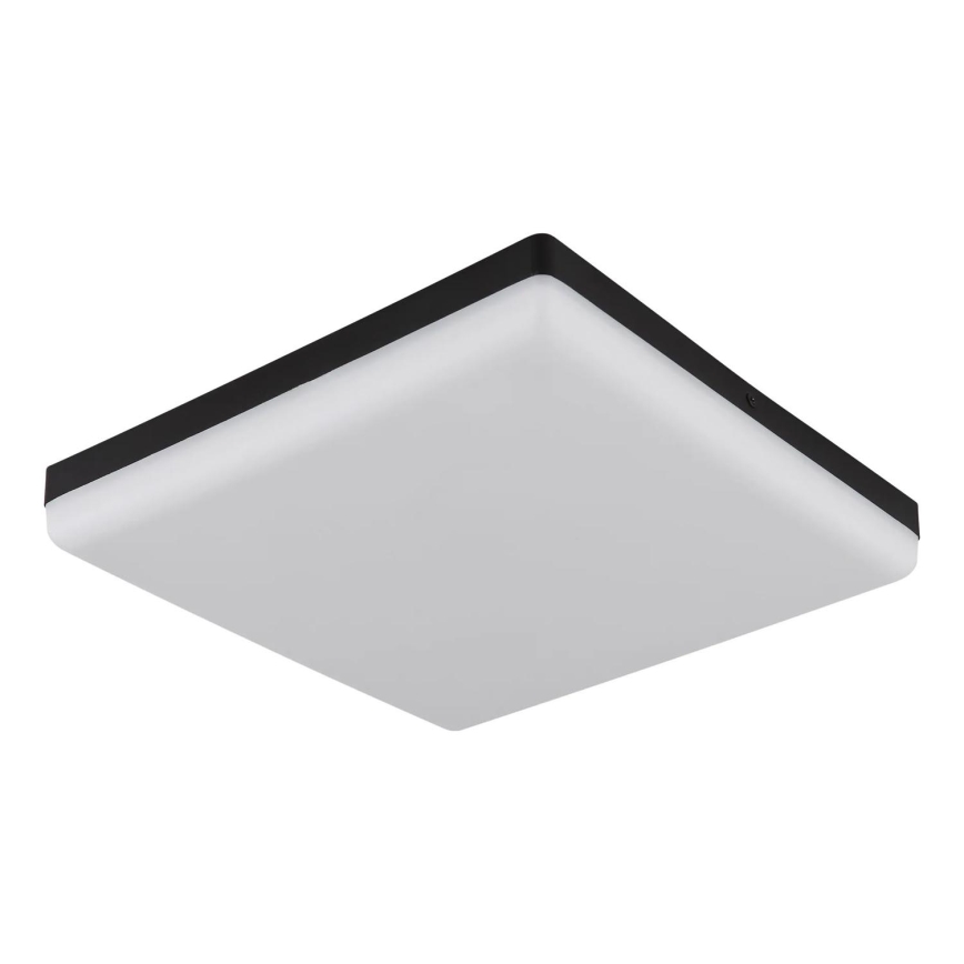 Globo - LED Stropna svjetiljka LED/18W/230V 4000K 30x30 cm crna