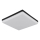 Globo - LED Stropna svjetiljka LED/18W/230V 4000K 30x30 cm crna
