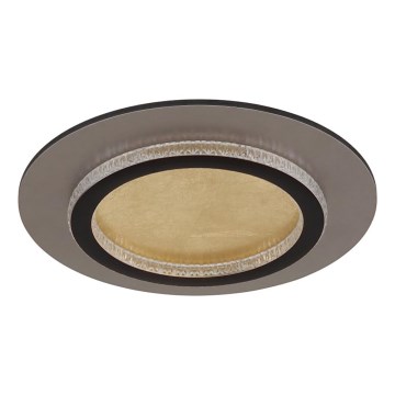 Globo - LED stropna svjetiljka LED/24W/230V 3000/4000/6500K Ø 35 cm crna