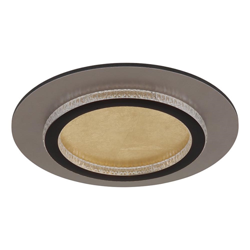 Globo - LED stropna svjetiljka LED/24W/230V 3000/4000/6500K Ø 35 cm crna