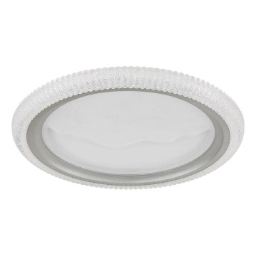 Globo - LED stropna svjetiljka LED/28W/230V 3000/4000/6500K promjer 39,5 cm srebrna